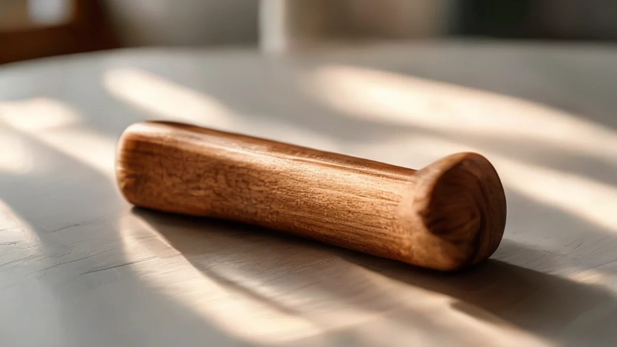 Un stick per cani realizzato in materiali naturali.