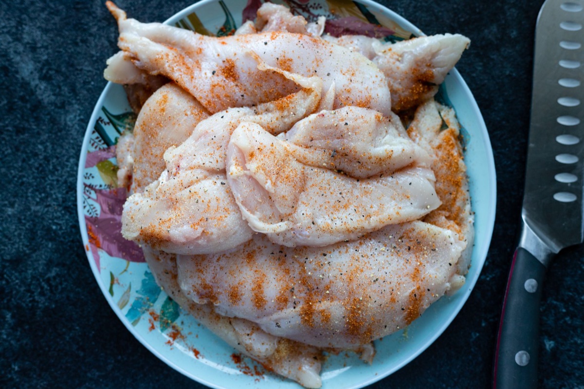 raw chicken breast for dog food